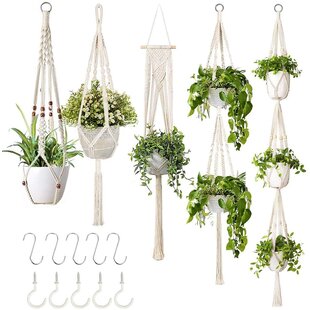 Hanging Basket Self-Watering Plastic Flowers Hanger Pot Plant Container #HD3 