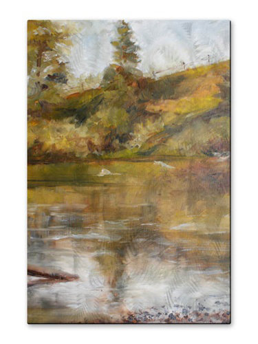 All My Walls River Bend By James Corwin Painting Print Plaque Wayfair