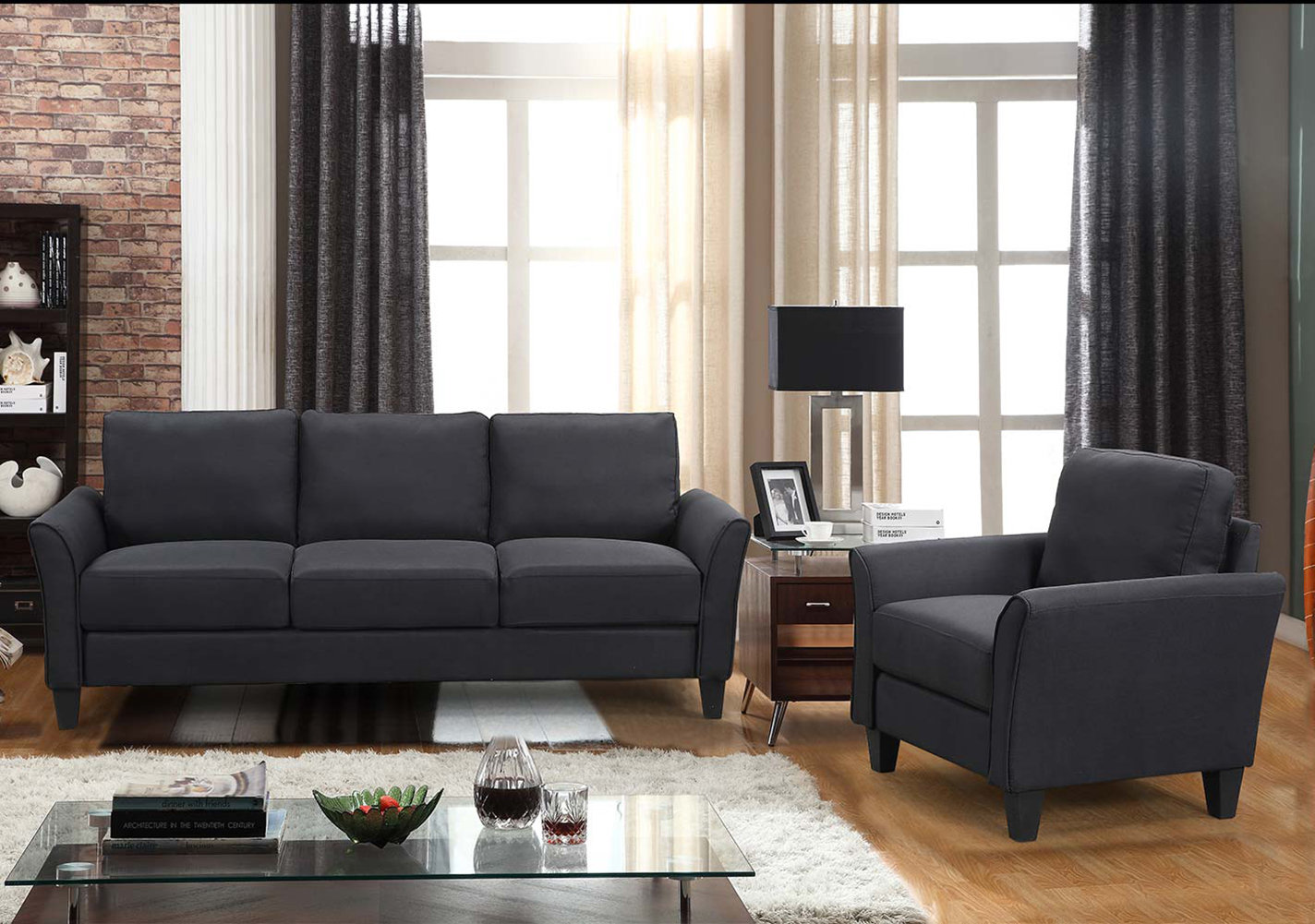 Red Barrel Studio® Pryce 2 Piece Living Room Set | Wayfair