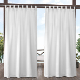 Velcro Tab Outdoor Curtains Wayfair Quickview
