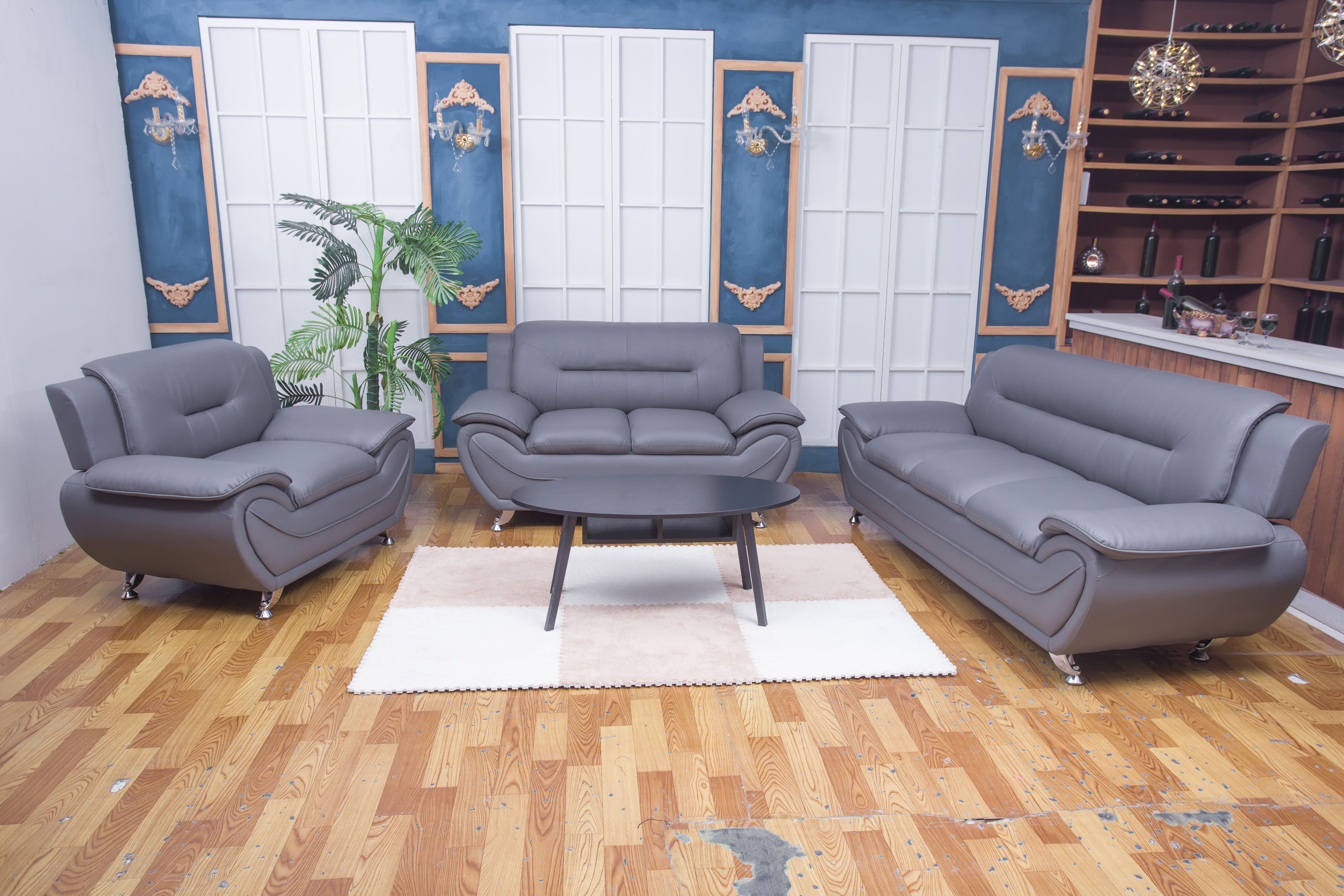 Orren Ellis Minner 2 Piece Faux Leather Living Room Set Reviews Wayfair