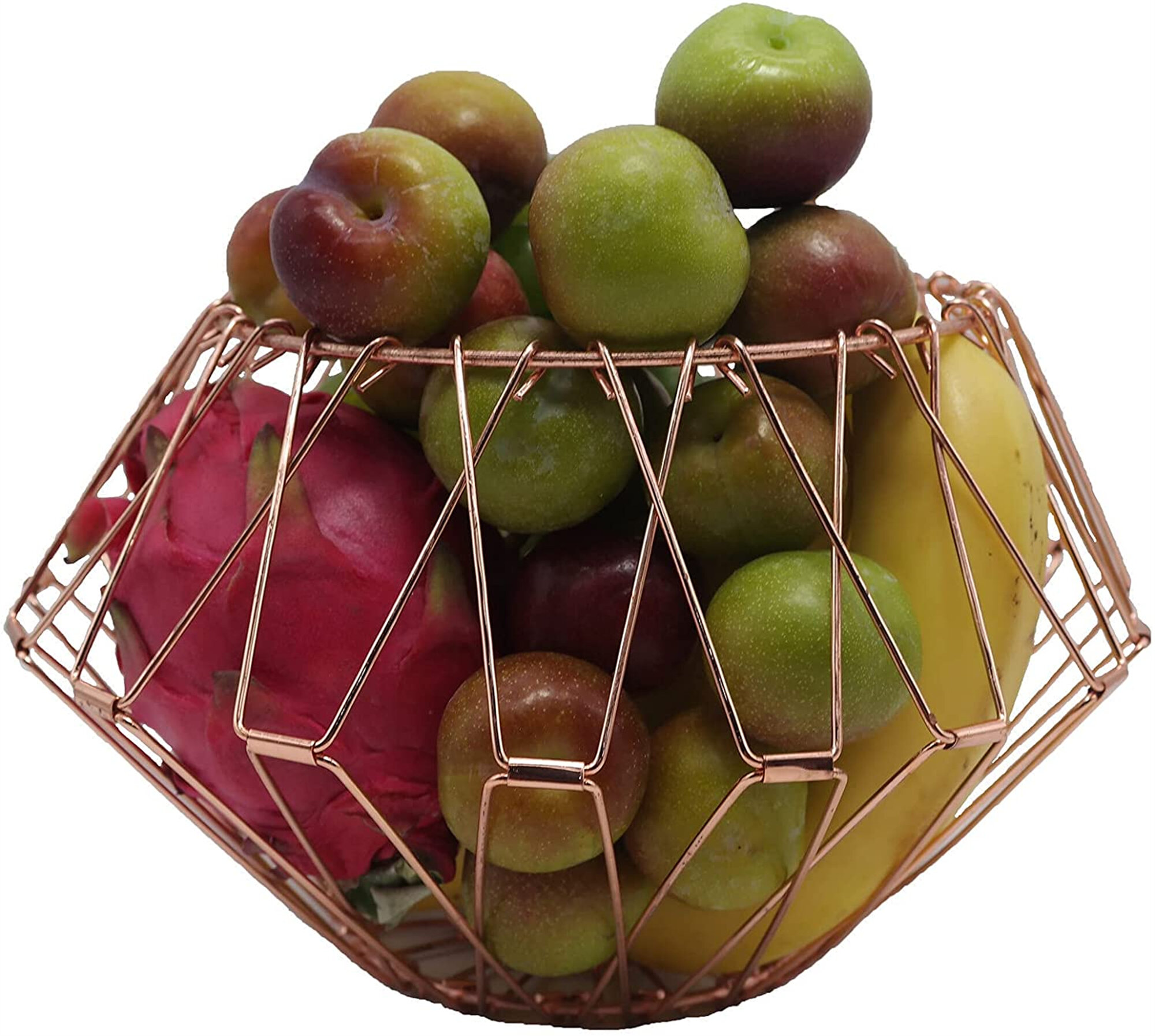 Nordic Storage Baskets Metal Iron Snacks Candy Fruit Bowl Home Table Decorations