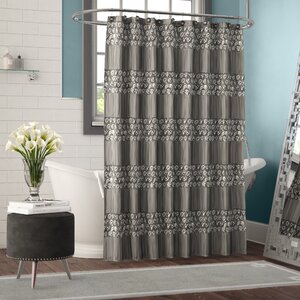 Mercer41 Ced Striped Single Shower Curtain & Reviews | Wayfair