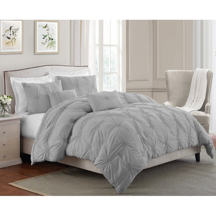 Rosdorf Park Tierra Luxurious Comforter Set Reviews Wayfair