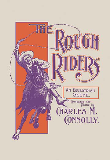 Buyenlarge The Rough Riders An Equestrian Scene Painting Print