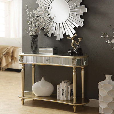 Babcock Wood Console Table House Of Hampton