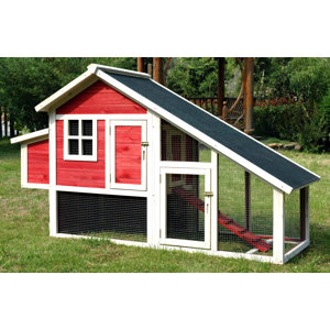 Pet Proposal Habitat Chicken Coop with Nesting Box