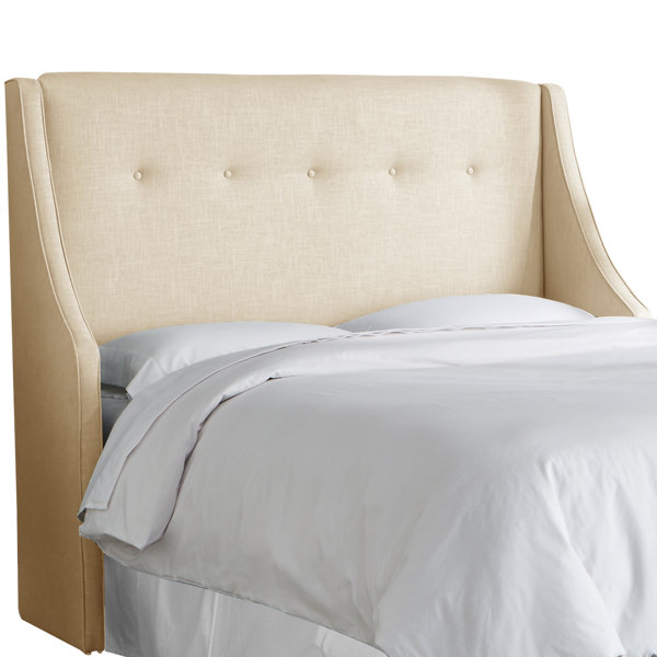 Latitude Run Andy Tufted Upholstered Wingback Headboard & Reviews Wayfair