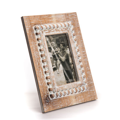 Bungalow Rose Tomaz Raised Bead Picture Frame Bungalow Rose Picture Size 4 X 6 From Wayfair North America Shefinds