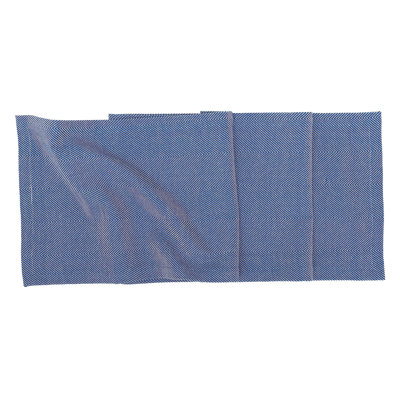 August Grove Ginsberg Solid Color 100 Cotton Table Runner August Grove Color Blue Dailymail