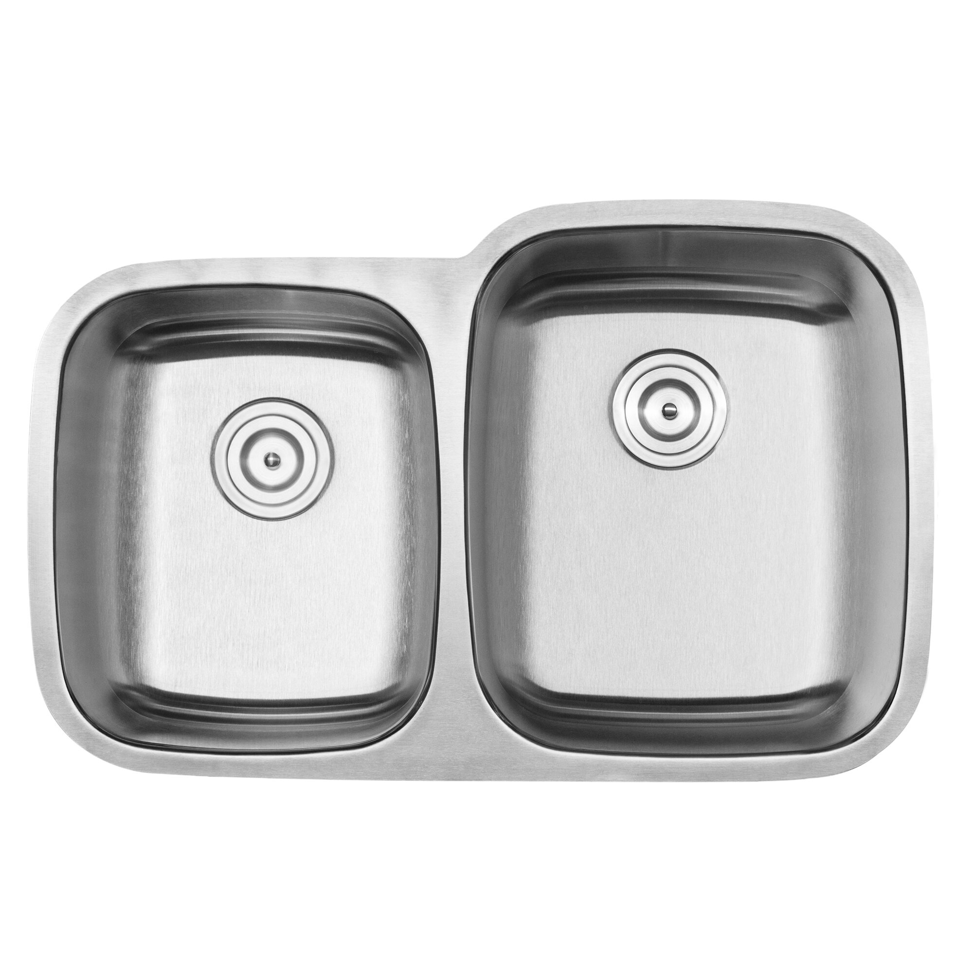 Phoenix Foster Series Stainless Steel 32 25 L X 5 W Double Basin Undermount Kitchen Sink Wayfair