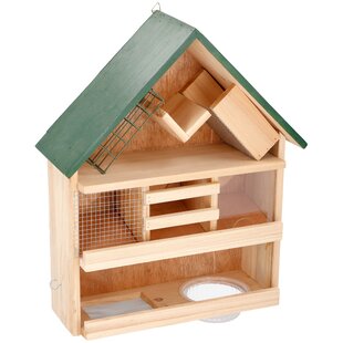 Bierman Luxury Bird Feeding House - 44 X 13 X 39 Cm By Sol 72 Outdoor