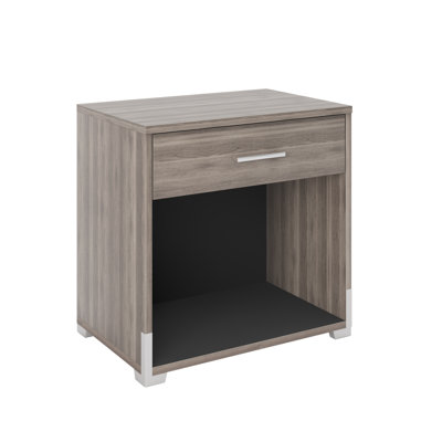 Lang Furnitureedison 1 Drawer Nightstand Lang Furniture Color Salt Oak Dailymail