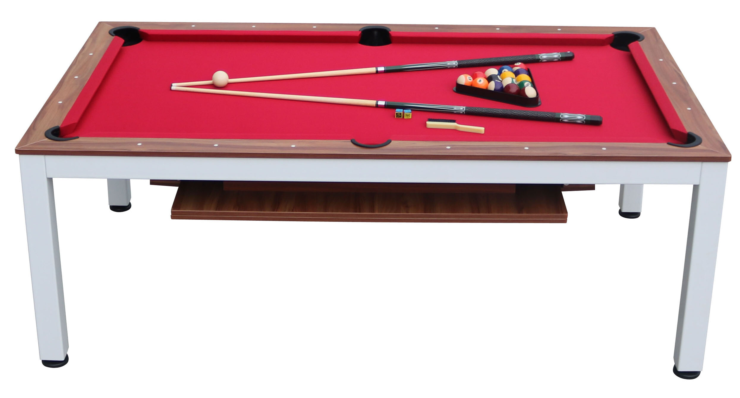 Playcraft Glacier 7 Pool Table with Dining Top