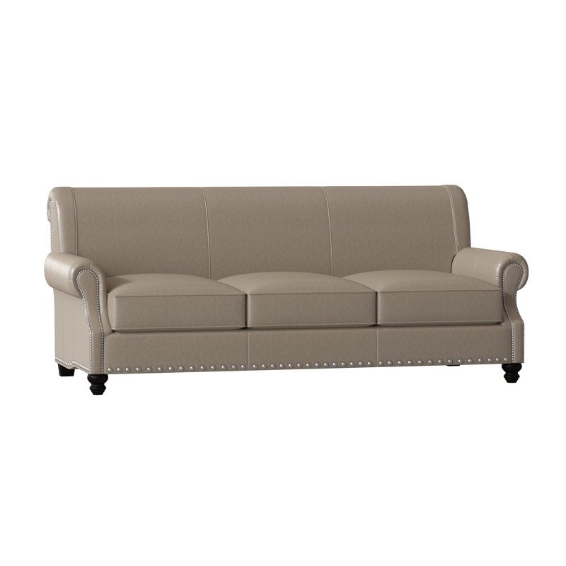 Birch Lane Heritage Landry Leather 87 Sofa Reviews Wayfair Birch Lane Heritage Landry Leather 87