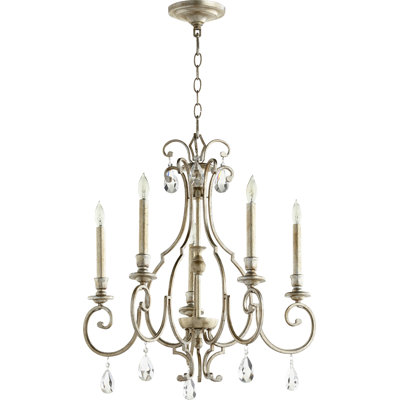 Richason 5 - Light Candle Style Classic / Traditional Chandelier
