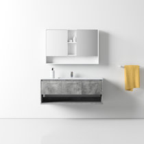 Modern Wall Mounted Bathroom Vanities Allmodern