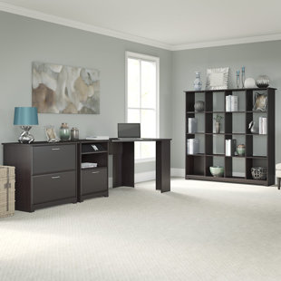 Go to store & view more images Red Barrel Studio Hillsdale 3-Piece L-Shape Desk Office Suite