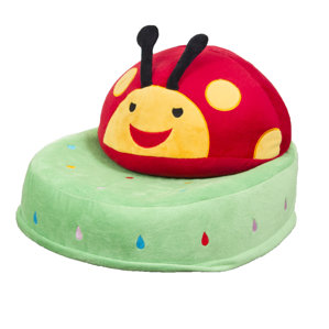 Critter Cushion Ladybug Kids Novelty Chair by Newplans Corporation