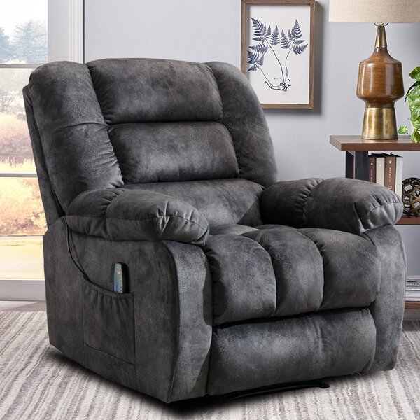 Latitude Run® Reclining Heated Massage Chair & Reviews | Wayfair