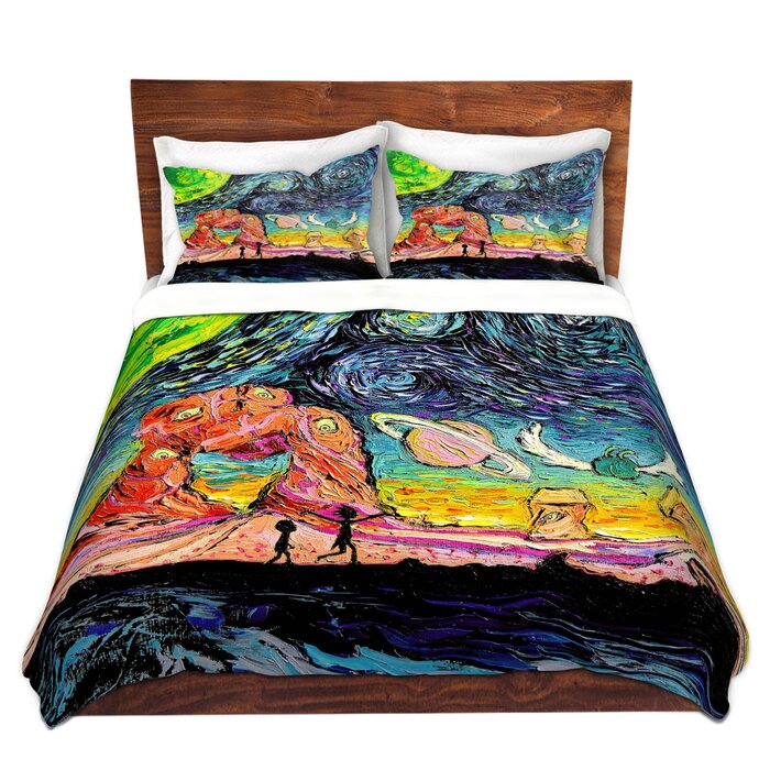 East Urban Home Planet Children Duvet Cover Set Wayfair