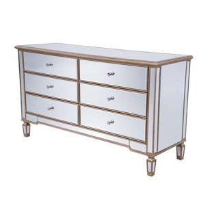 Rosdorf Park Emerita 6 Drawer Double Dresser Reviews Wayfair Ca