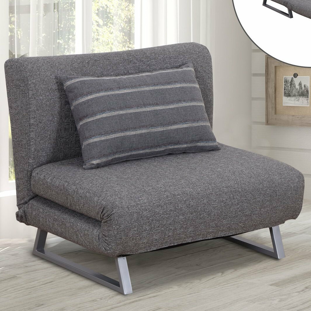 aubrianna 2 seater futon chair