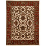 Ivory Rust Area Rug