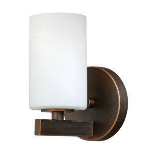Best Listermann 1-Light Bath Sconce By Red Barrel Studio Wall Lights Listermann 1-Light Bath Sconce By Red Barrel Studio Wall Lights