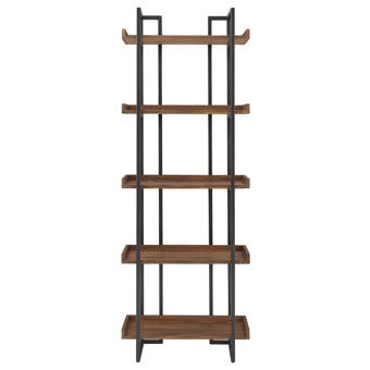 Vioria 79 5 H X 34 W Solid Wood Standard Bookcase Reviews Joss Main