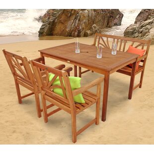 Adish 4 Seater Dining Set By Sol 72 Outdoor