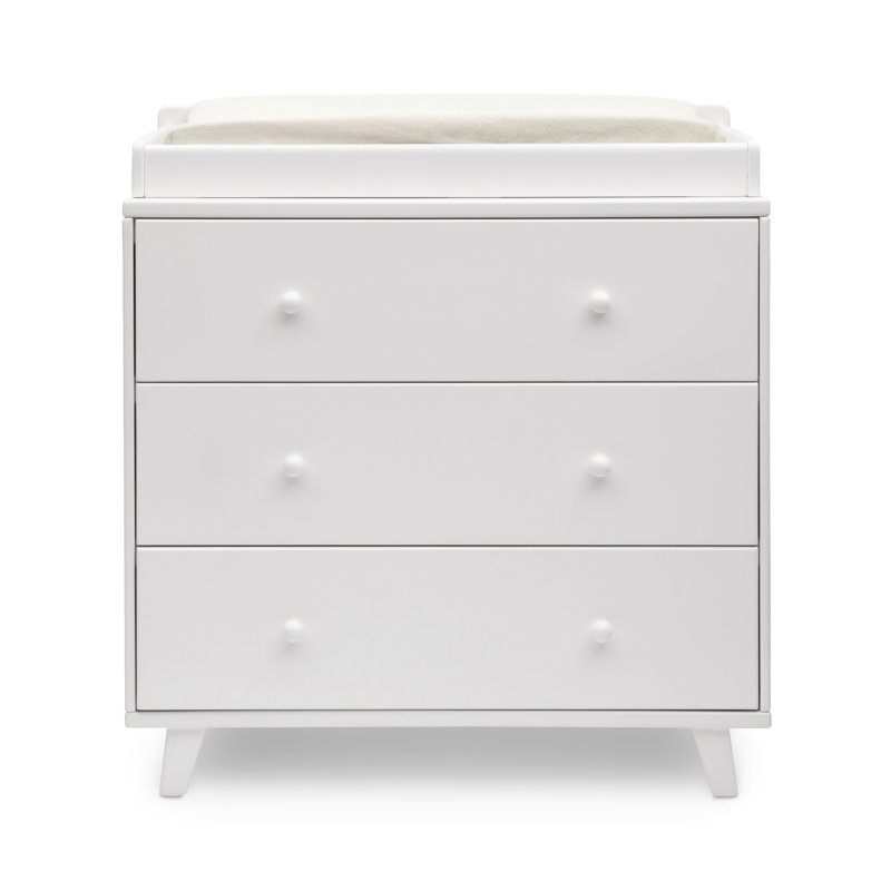 solid wood dresser changing table combo