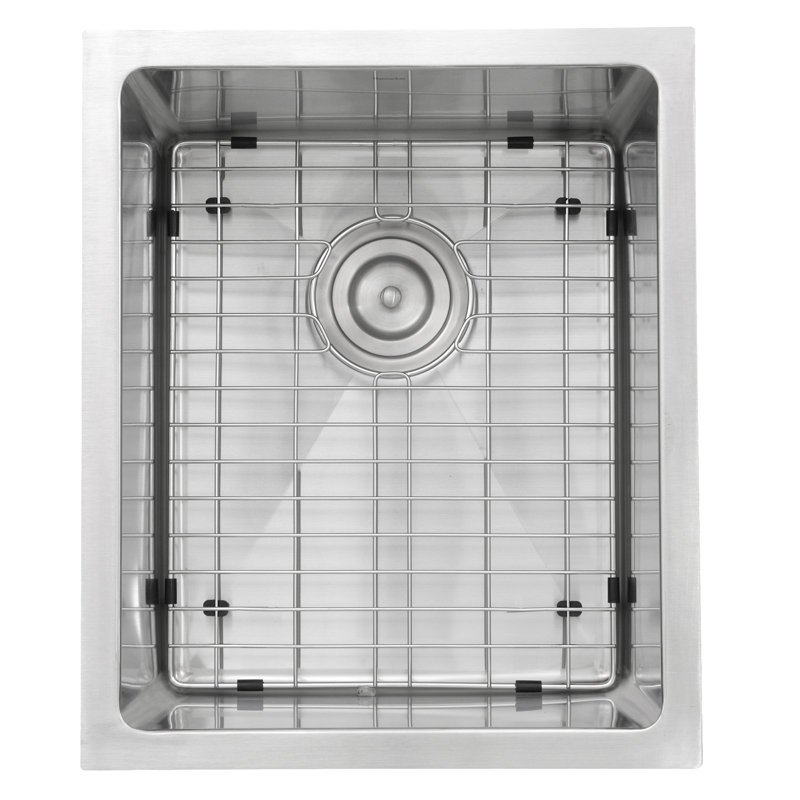 Nantucket Sinks Pro Series 18" L x 15" W Undermount Bar ...