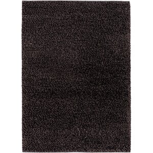 Lorain Hand-Woven Black Area Rug