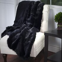 Black Plush Blankets Throws You Ll Love In 2021 Wayfair