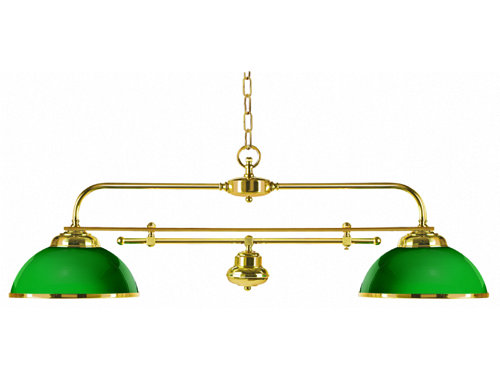Freeport 1-Light Kitchen Island Pendant Moretti Luce Frame Colour: Brass, polished, Shade Colour: Green