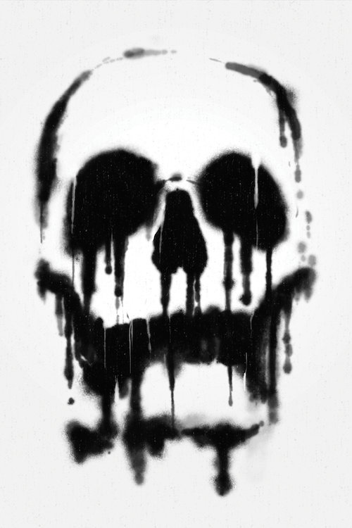 East Urban Home Skull Painting Print On Wrapped Canvas In White Wayfair