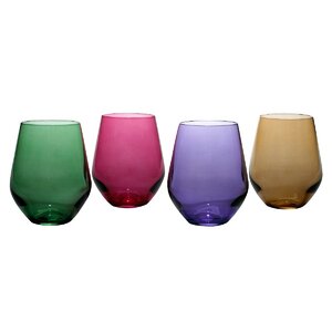 Tuscany Classics 16 Oz. Stemless Wine Glass (Set of 4)