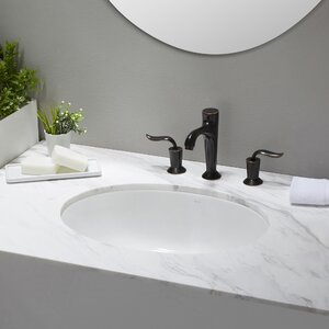 Elavou2122 Oval Undermount Bathroom Sink with Overflow