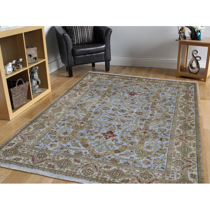 One Of A Kind Beason Design 300 Kpsi New Zealand Hand Knotted 6 X 8 Wool Gray Area Rug One Of A Kind Beason Design 300 Kpsi New Zealand Hand Knotted 6 X 8 Wool Gray Area Rug