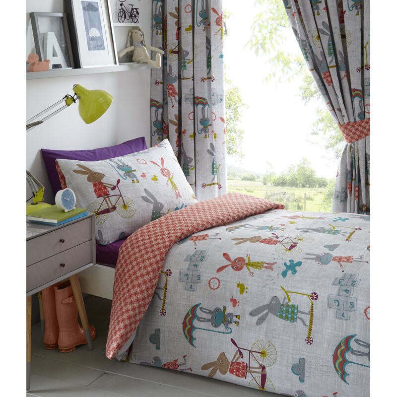 Zoomie Kids Puddle Pals Duvet Cover Set Wayfair Co Uk