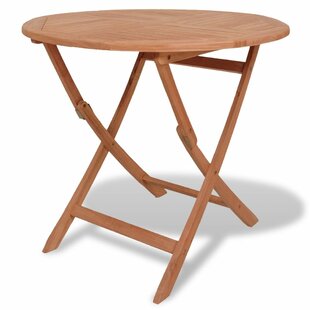 Burkhart Folding Wooden Dining Table Image