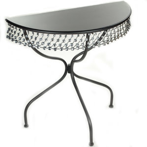 Mercer41 Rimmer Metal Console Table Mercer41 Rimmer Metal Console Table