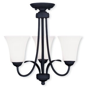 Grady 3-Light Shaded Chandelier