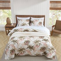 King Size-Anchors Away-3 pc Quilt Set 105 x 95 with 2 shams 