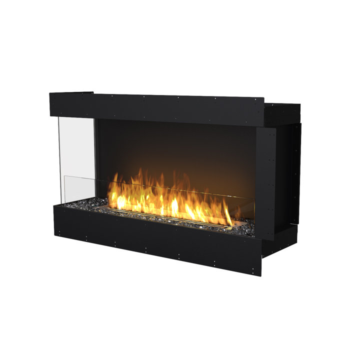 Left Corner Wall Mounted Bio Ethanol Fireplace Insert Left Corner Wall Mounted Bio Ethanol Fireplace Insert