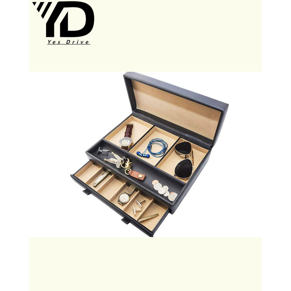 Stock Your Home Luxury Men's Dresser Valet Organiser for Watches Jewellery  m5bP3420qT, インテリア雑貨 - www.velver.hu