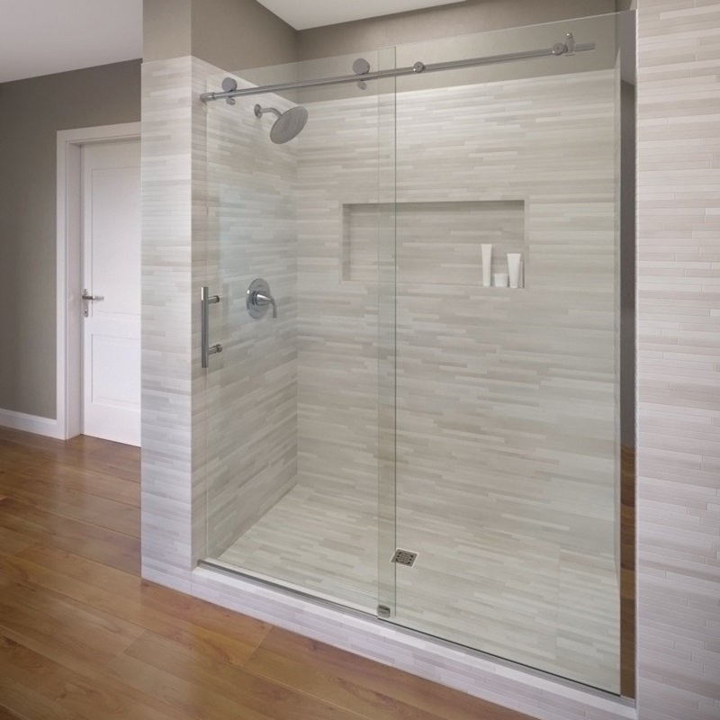 Basco Vinesse 47 Quot X 76 Quot Single Sliding Fixed Panel Shower