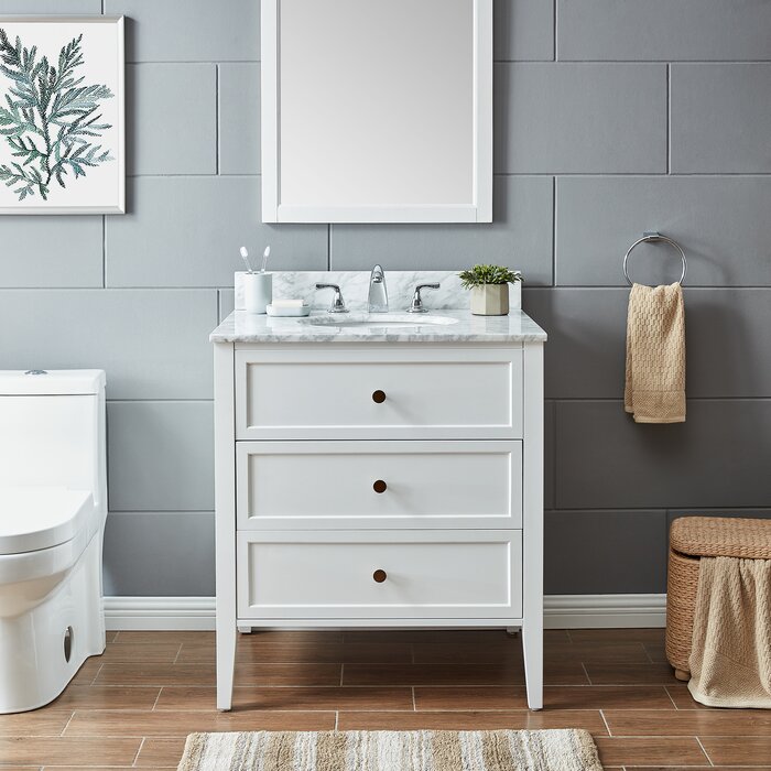 Home Loft Concept Bentonlee 30 Single Bathroom Vanity Set Wayfair