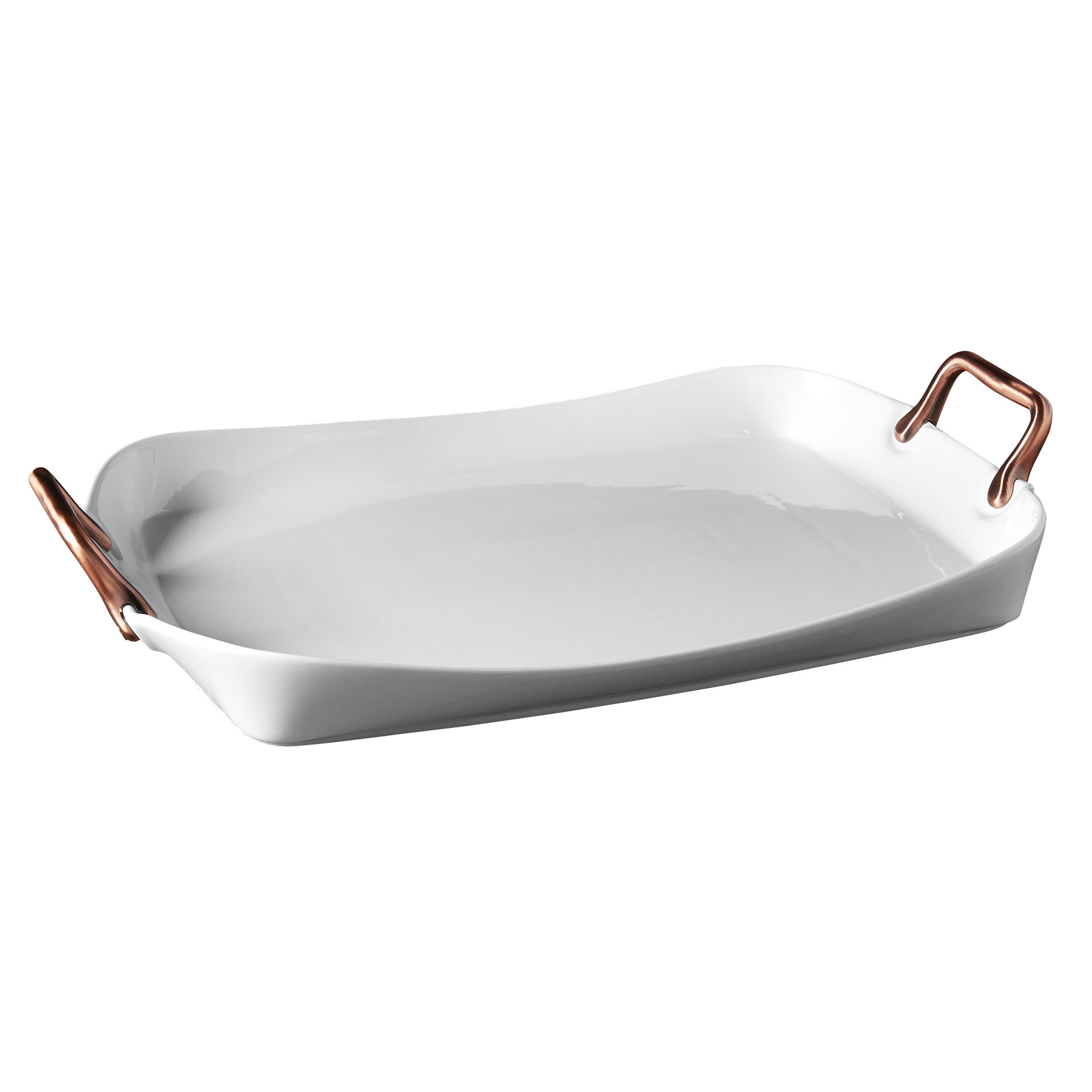rectangular serving tray